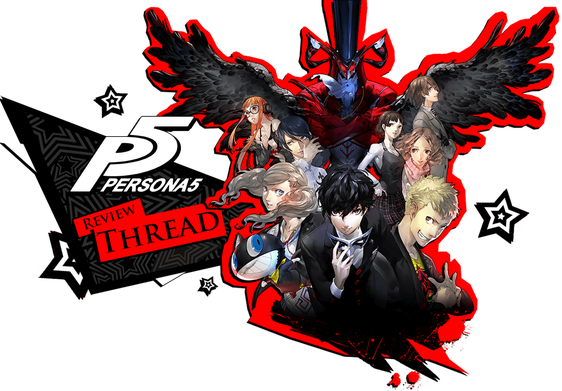 Persona 5 Png Pic (red, black, white)