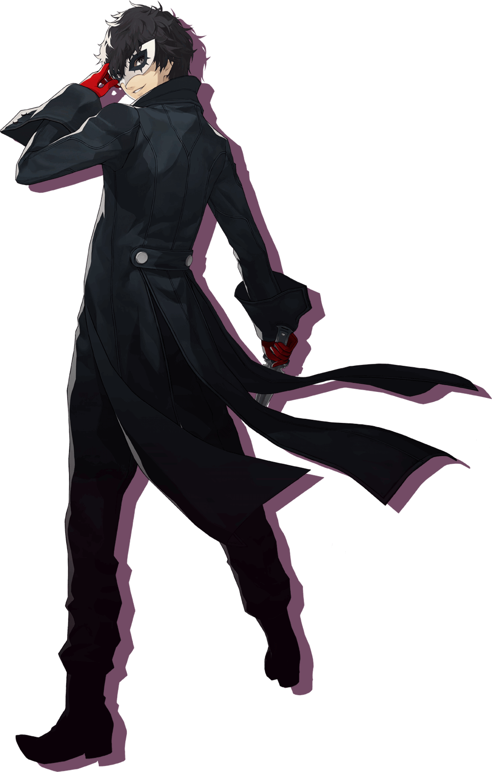 Persona 5 Png Transparent (black)