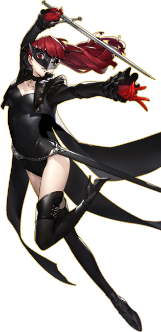 Persona 5 Transparent Images Png (black)