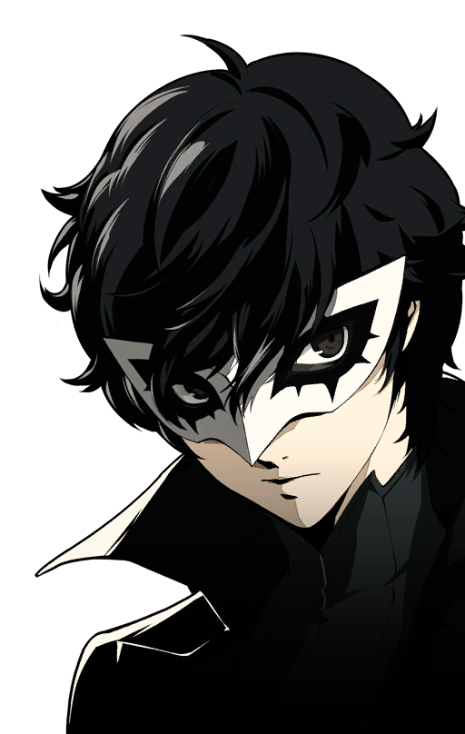 Persona 5 Transparent Png (black, white)