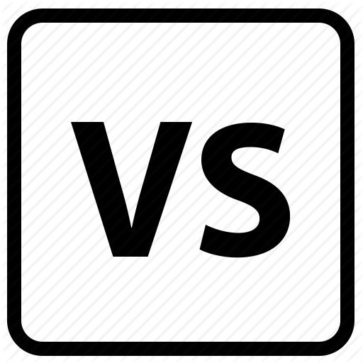 Versus Png Transparent Picture (indigo, black)