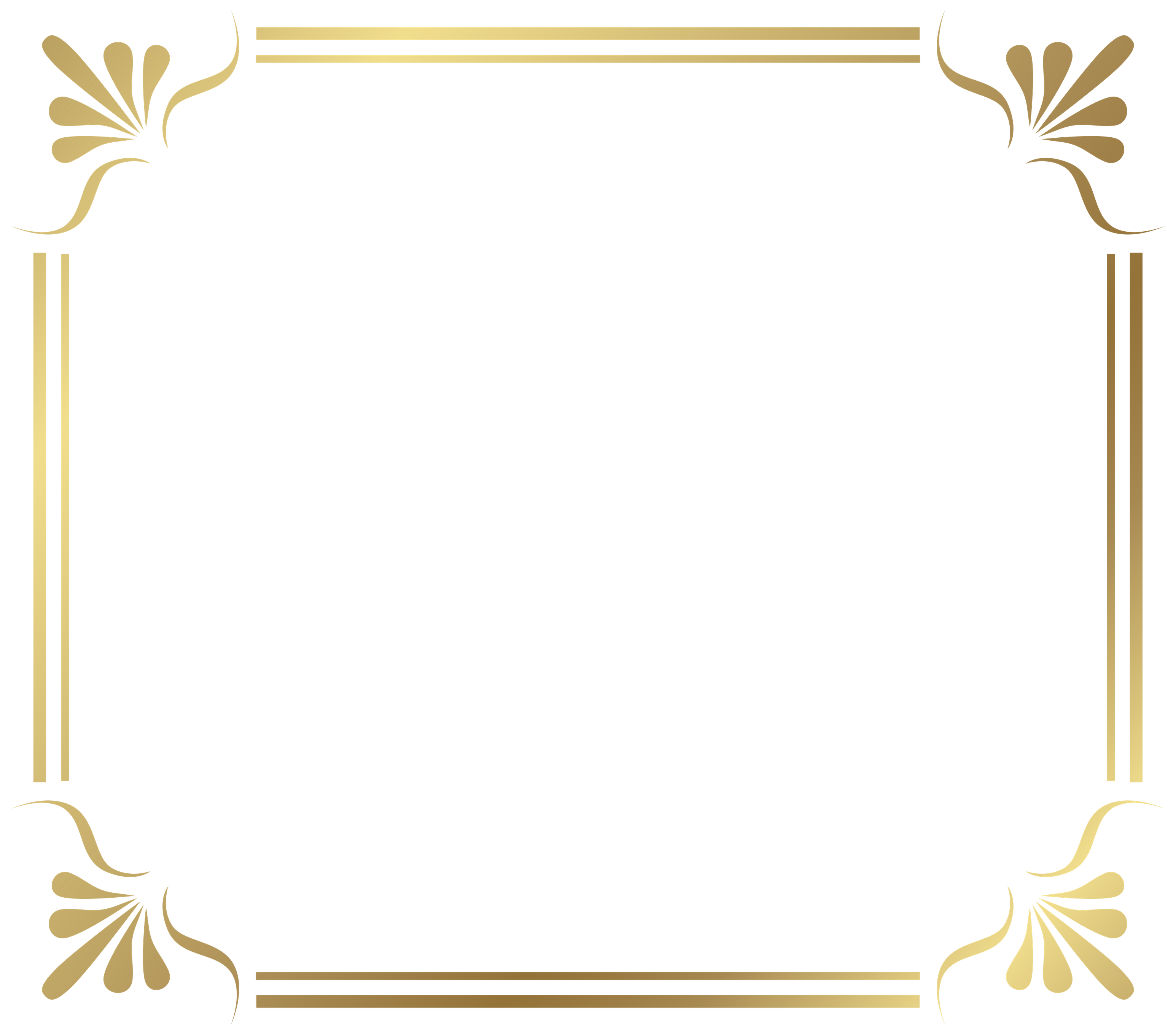 Certificate Frame Png Isolated Pic (black)