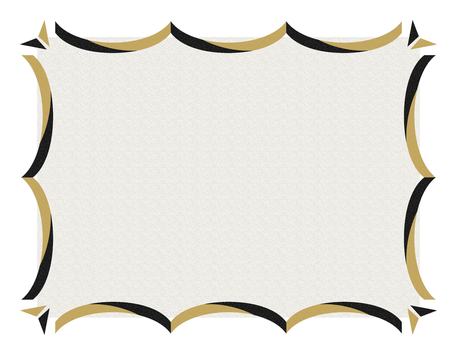 Certificate Frame Png Pic (white, beige, silver)