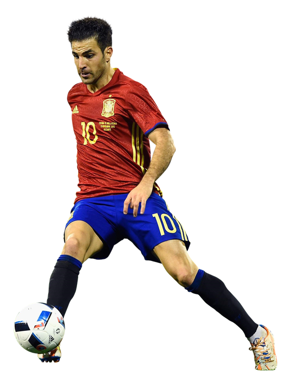 Cesc Fabregas Png Transparent (black)