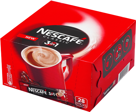 Nescafe Coffee Png Photo (black, red)