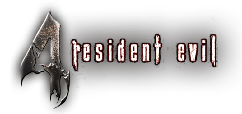Resident Evil 4 Logo Png Hd (black)