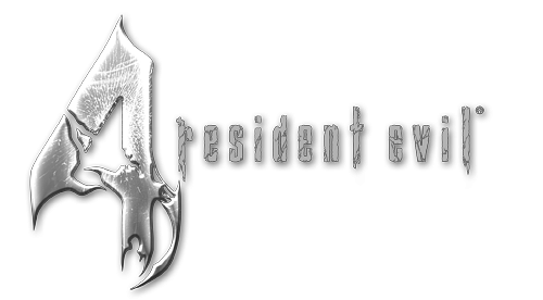 Resident Evil 4 Logo Png Photo (gray, black, silver, indigo, white)
