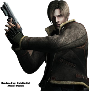 Resident Evil 4 Png Isolated Photo (black)