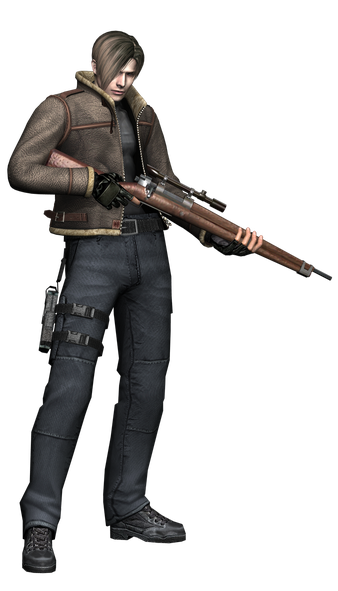 Resident Evil 4 Png Isolated Photos (indigo, black)