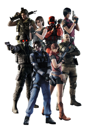 Resident Evil Png Picture (black)