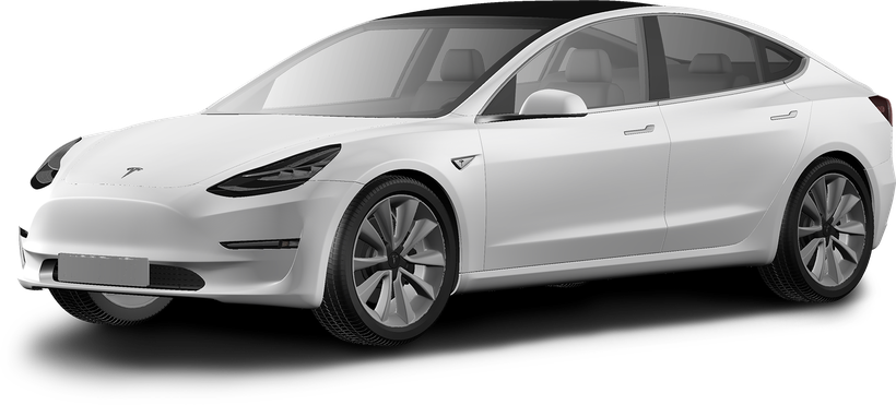 Tesla Car Png (black, silver, lavender, white)