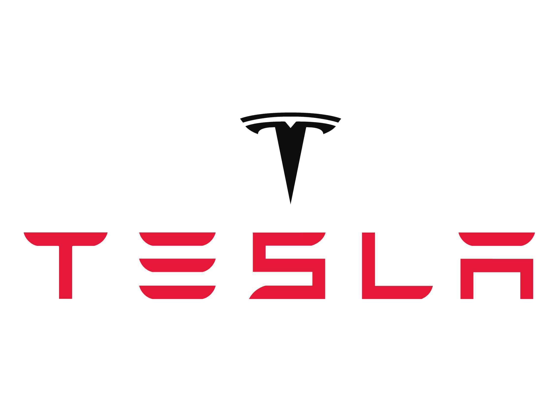 Tesla Logo Png File (pink, red, salmon, white)