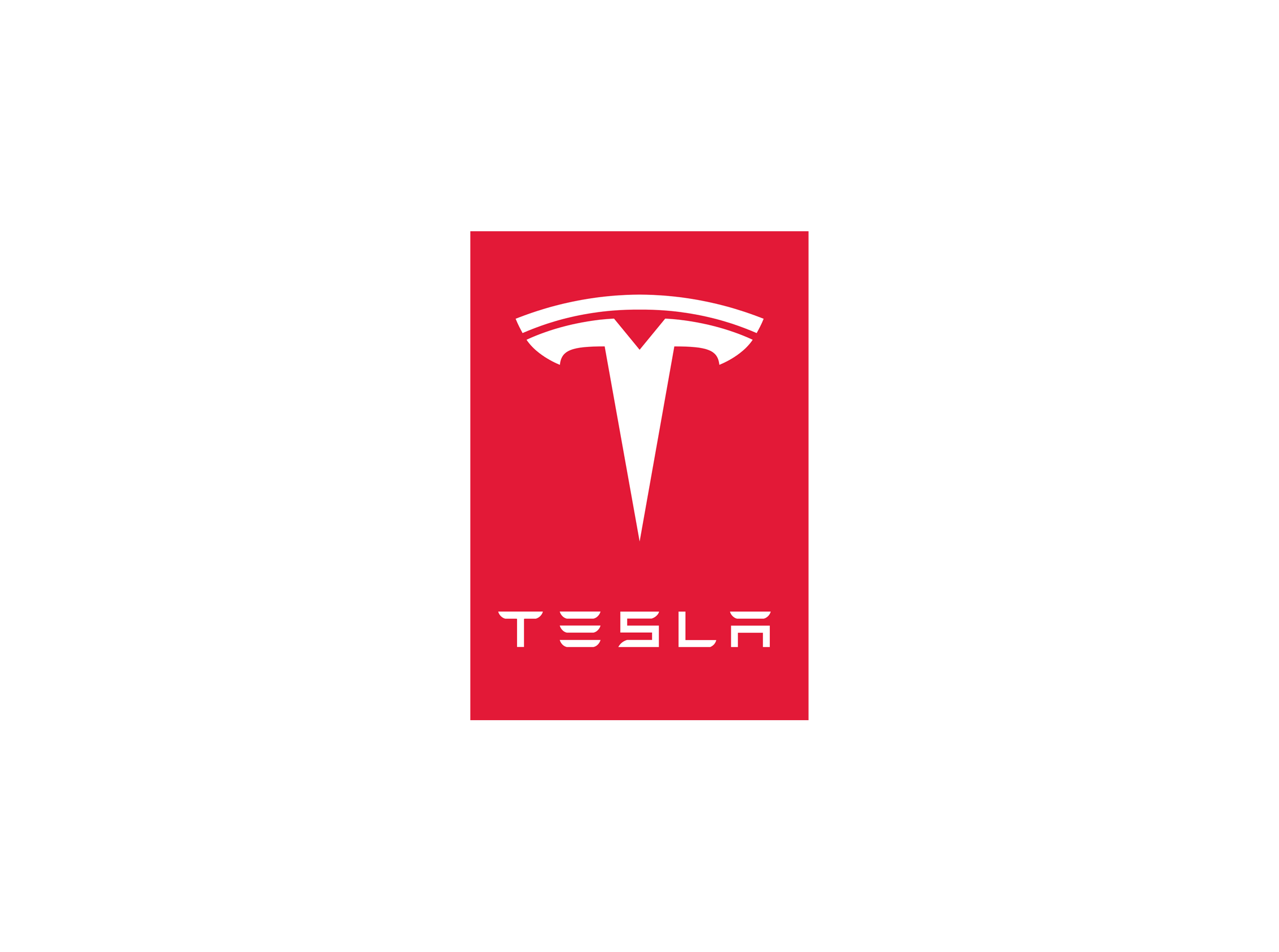 Tesla Logo Transparent Png (red, beige, pink, chocolate, white)