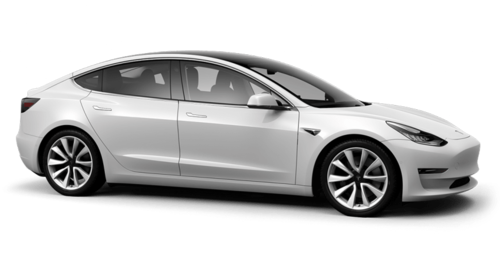 Tesla Model 3 Png Clipart (black, silver, lavender)