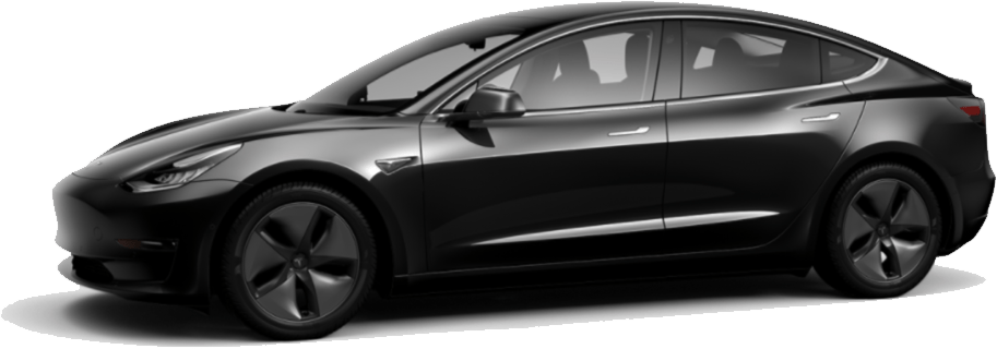 Tesla Model 3 Png Isolated Photo (black, gray)