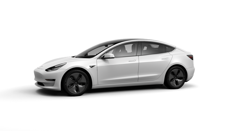 Tesla Model 3 Png Photo (black, gray, silver, lavender)