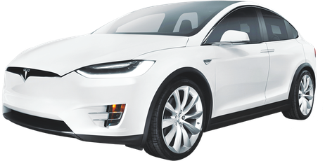 Tesla Model X Png Isolated File (black, lavender)