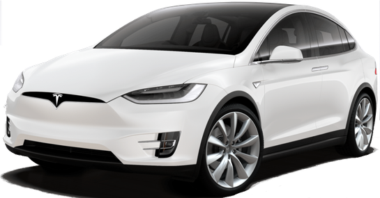 Tesla Model X Png Photo (black, lavender)