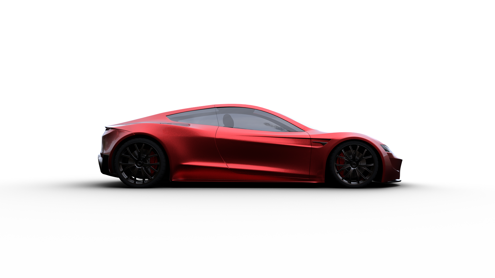 Tesla Roadster Png Clipart (black)