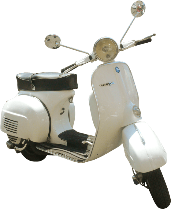 Vespa Png Isolated Pic (black, silver, white)