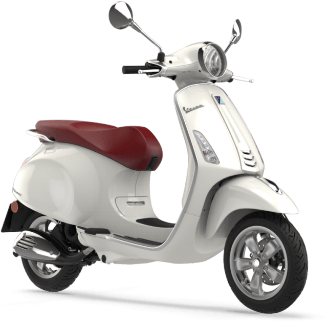 Vespa Transparent Png (black, silver, white)