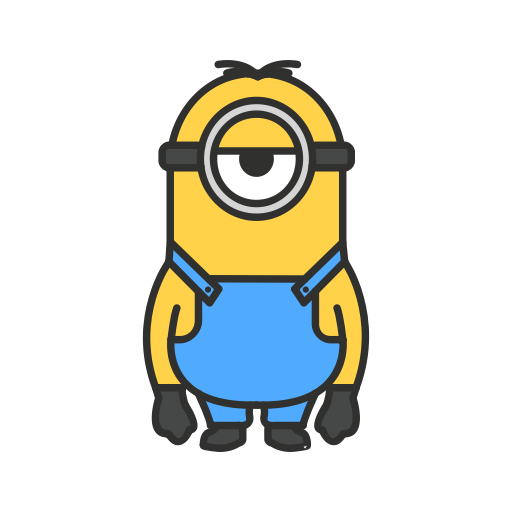 Despicable Me Bob Png Photos (greenish blue, indigo, white, black, gold)