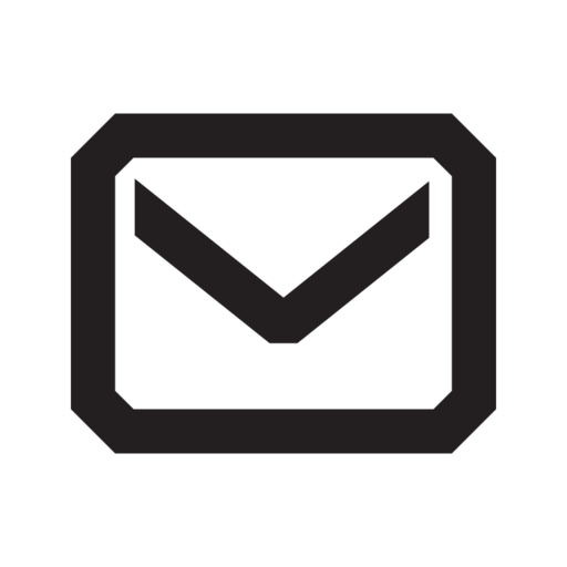 Message Contact Envelope Free Transparent Png Icon Download (black)