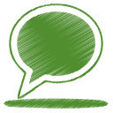 Message Conversation Free Nobackground Png Icon Download (olive, black, white)