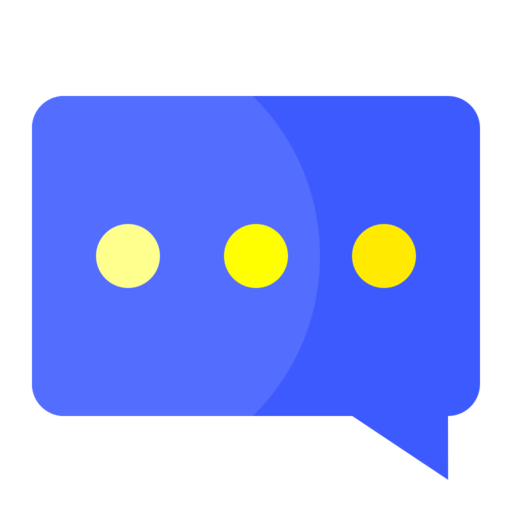 Message Free Png Icon Download (blue, indigo, black, yellow, gray)