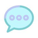 Messages Icon Free Png Icon Download (silver, lavender, black, white)