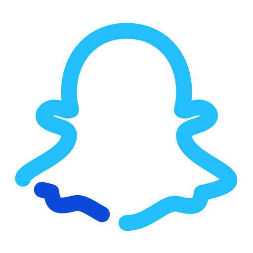 Messanger Chat Snapchat Logo Icon Free Transparent Png Icon Download (greenish blue, blue, black)