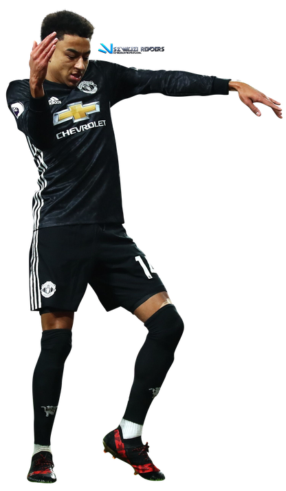 Jesse Lingard Png Isolated Image (black)