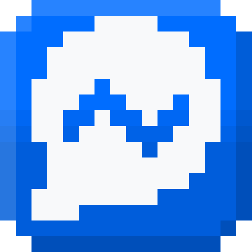 Messenger Pixel Logo Icon Free Nobackground Png Icon Download (greenish blue, blue, white, black, teal)