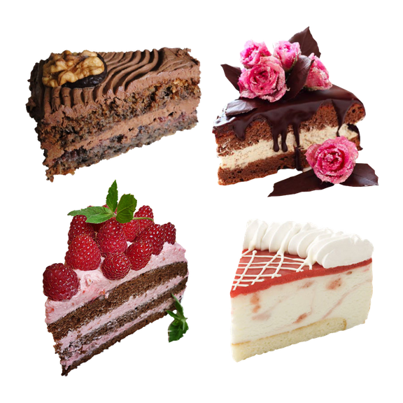 Dessert Transparent Png (beige, black, silver)