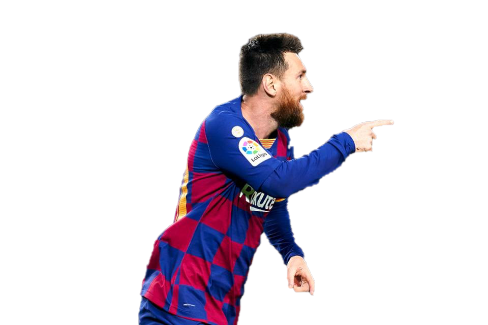 Messi Download Png Image (white, navy, teal)