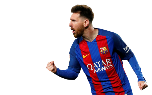 Messi Png Clipart (black)