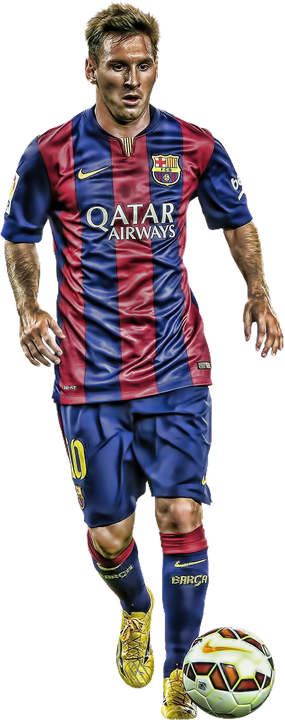 Messi Png Isolated File (black)