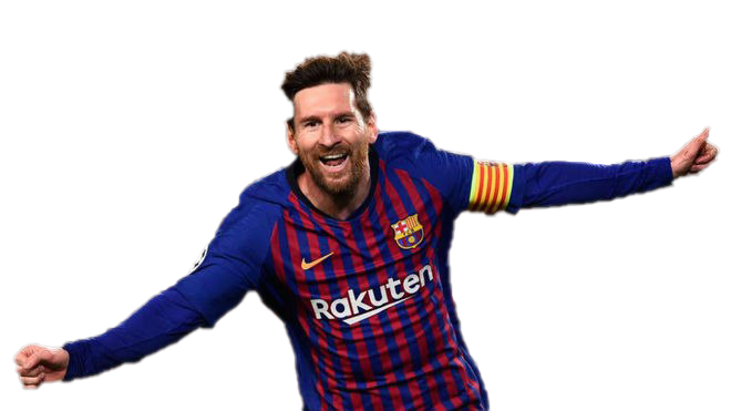 Messi Png Isolated Image (white, navy, black)