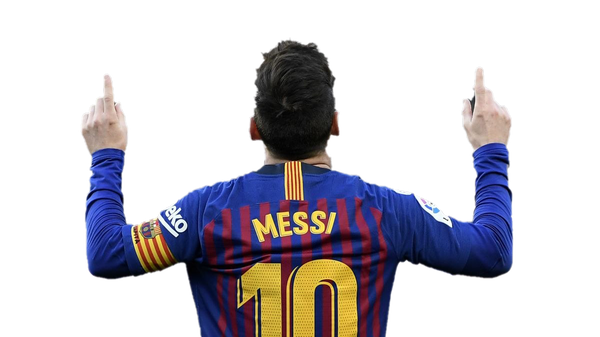 Messi Png Pic (black)