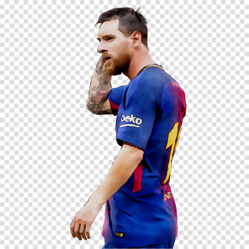 Messi Transparent Png (silver)