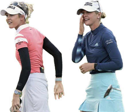 Jessica And Nelly Korda Olympic Player Png Photos (lavender, black, silver)