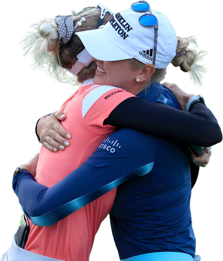 Jessica And Nelly Korda Png File (navy, black)