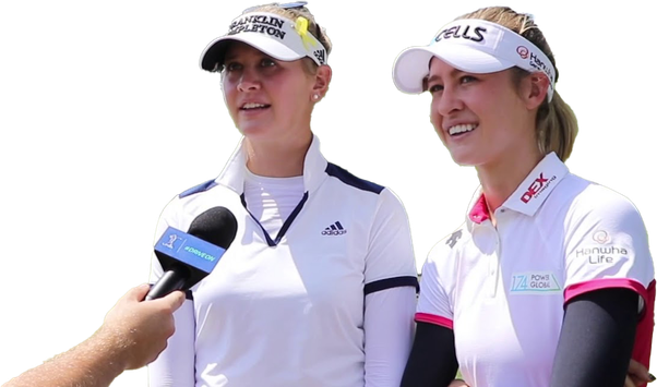 Jessica And Nelly Korda Png Hd (white, silver, black)