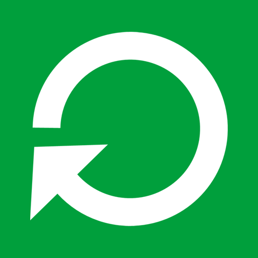 Restart Transparent Background (green, white)