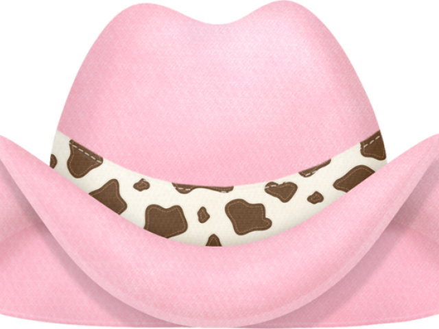 Western Cowboy Hat Png Images (black, pink)