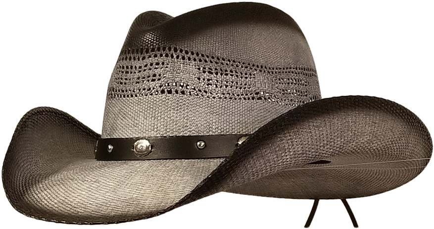 Western Cowboy Hat Png (olive, maroon, gray, black, silver)