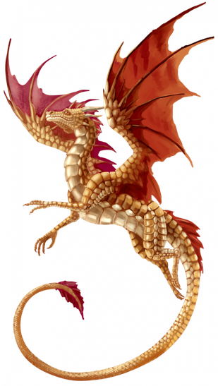 Western Dragon Png Image (black)