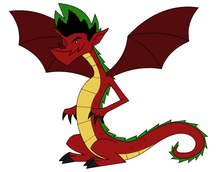 Western Dragon Png Picture (maroon, black, salmon, white)