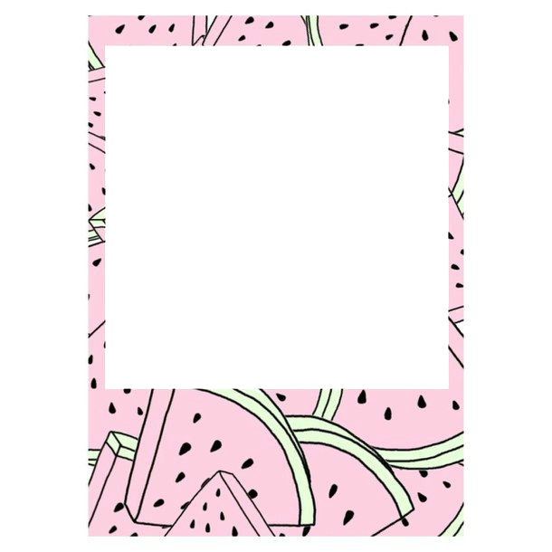 Aesthetic Frame Png Isolated Photo (white, pink, black, beige)