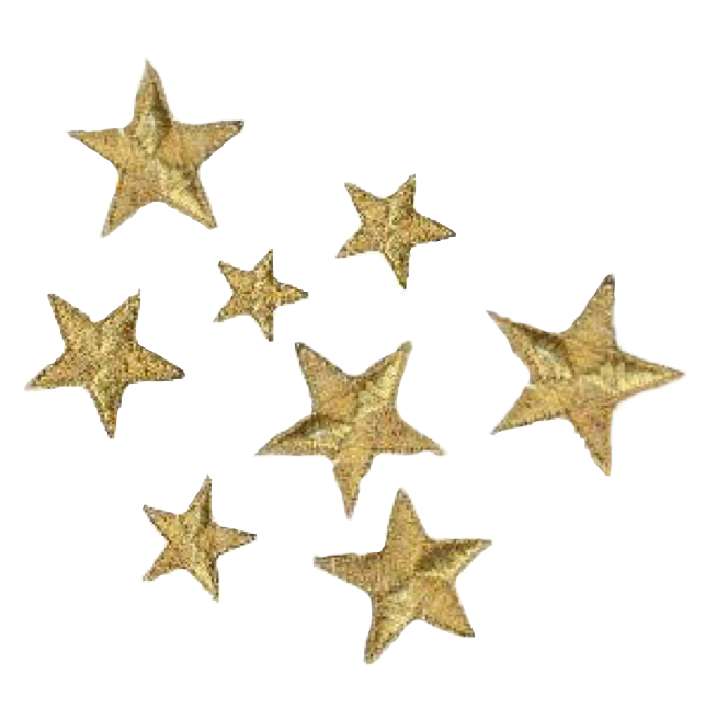 Aesthetic Star Png Picture (black)